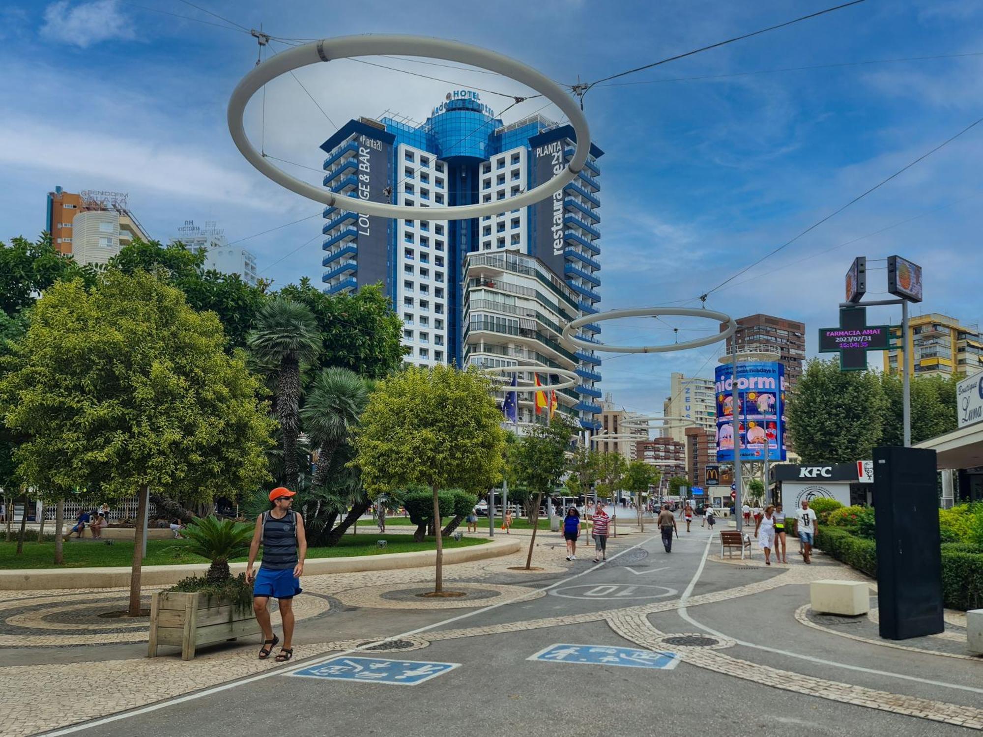 Apartamento Edificio Astoria 베니돔 외부 사진